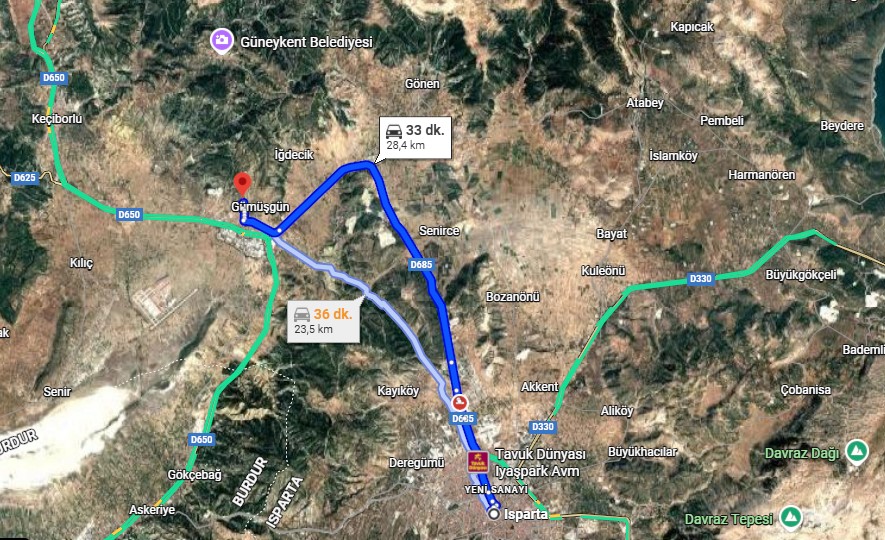 ISPARTA GÖNEN BALADIZ (GÜMÜŞGÜN ) DE 1.324 M² ARSAMIZ SATILIKTIR. - ISPARTA GÖNEN fotoğraf 6